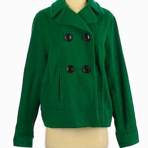 Gap Vintage Green wool Peacoat